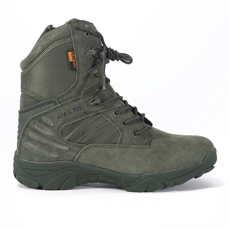 Camouflage men high top hiking combat boots large size outdoor sports climbing shoes tactical boots