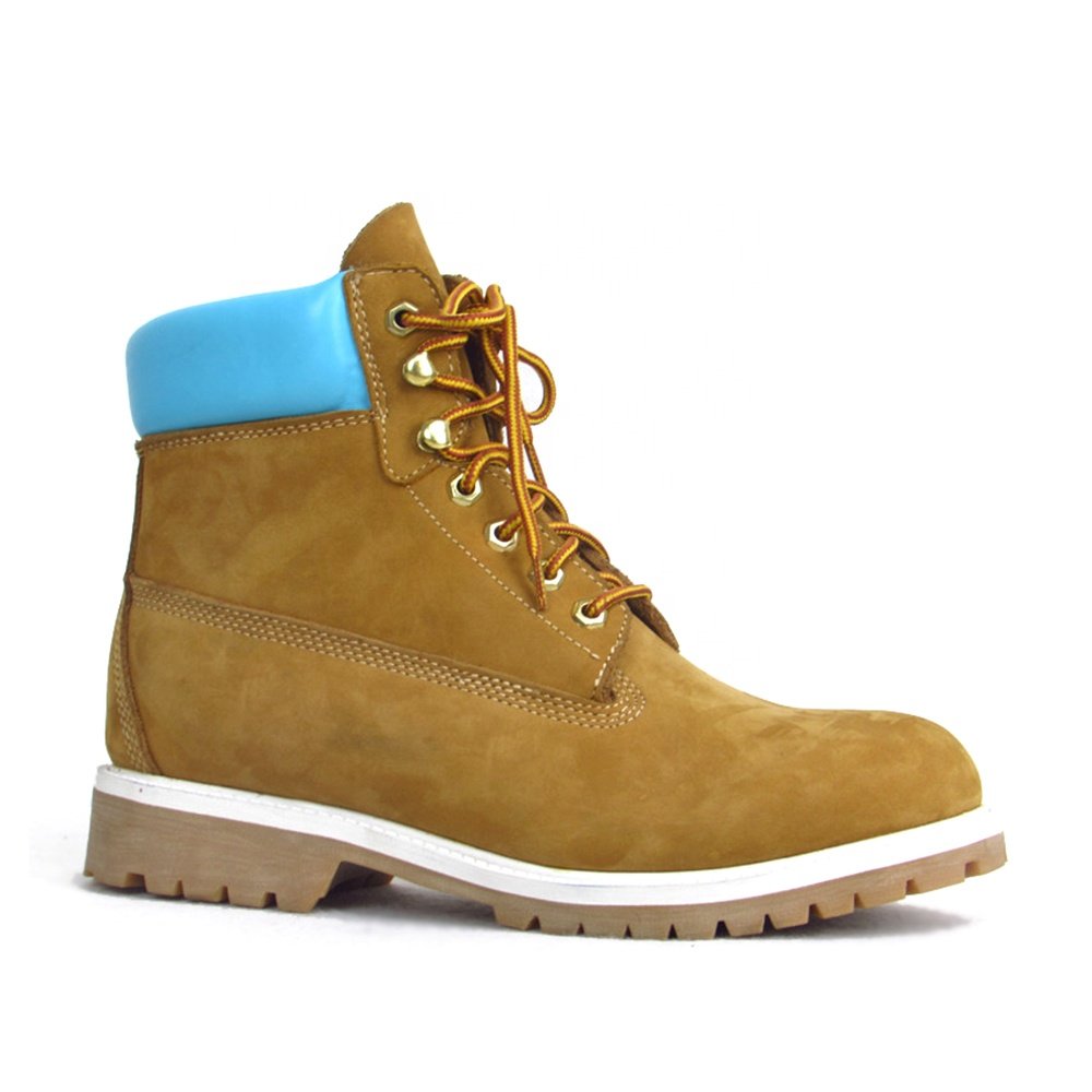 Wholesale Camouflage Emperor laces work boots shoes Fashion brand design ankle boots men Nubuck leather leather boots for men