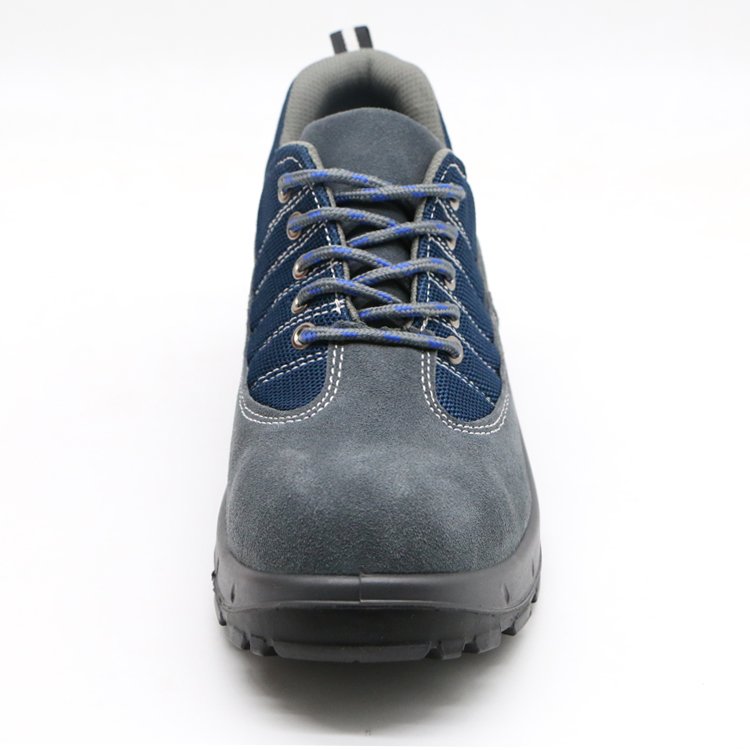 ENTE SAFETY Spot goods new fashion anti-slip anti-smash durable Iron toe high cut work boots for men high quality safety boots