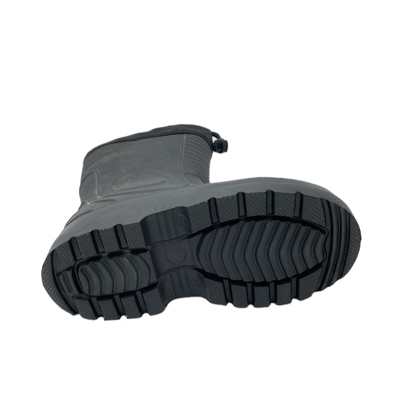 Rain Boots Waterproof Shoes Work Shoes Safety Boots Wholesale EVA Unisex Round Mesh Warm Hard Waterproof Shoes Waterproof Gori