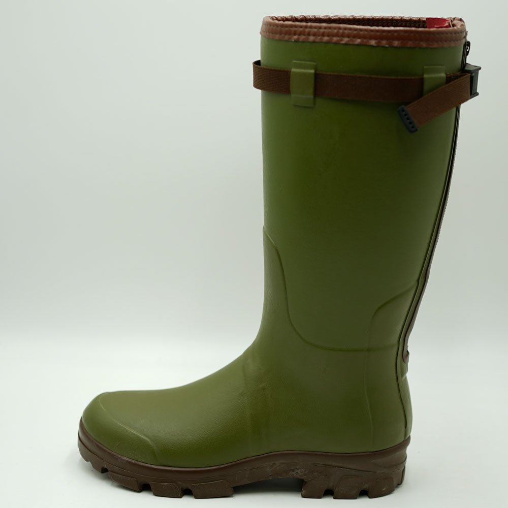 OEM High Quality Neoprene Mens Boots Wellington Natural Rubber Boots for farmer ranch fishing wading