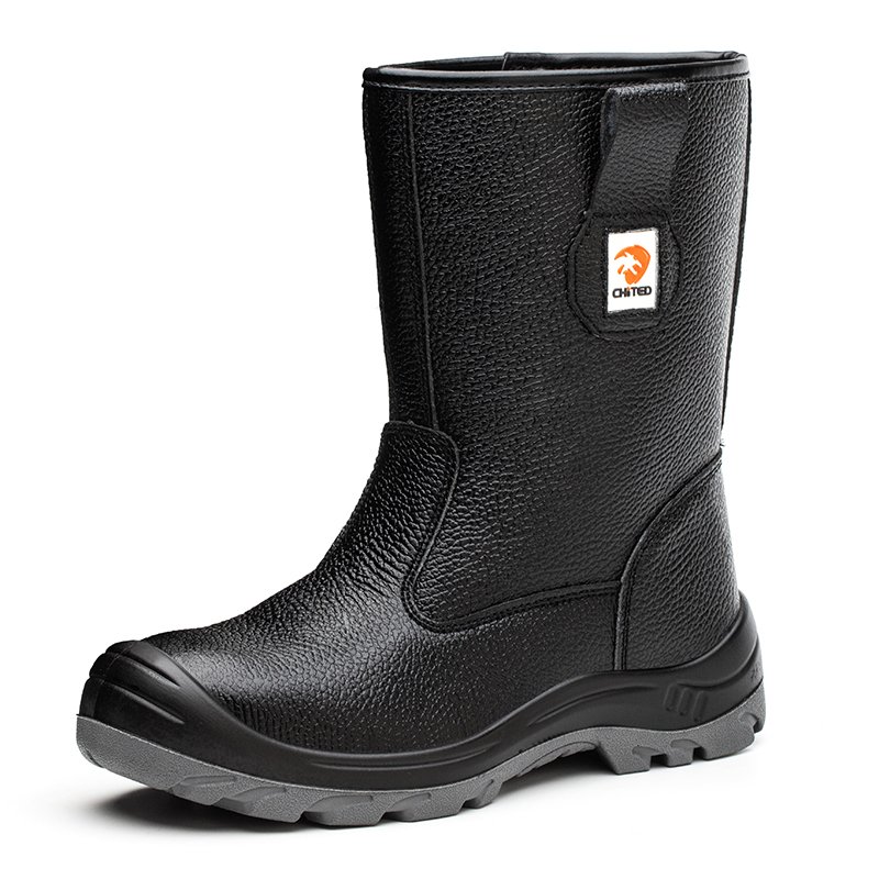 waterproof oil resistant anti smash good quality safety boots farmer worker work boots shoes construction shoes