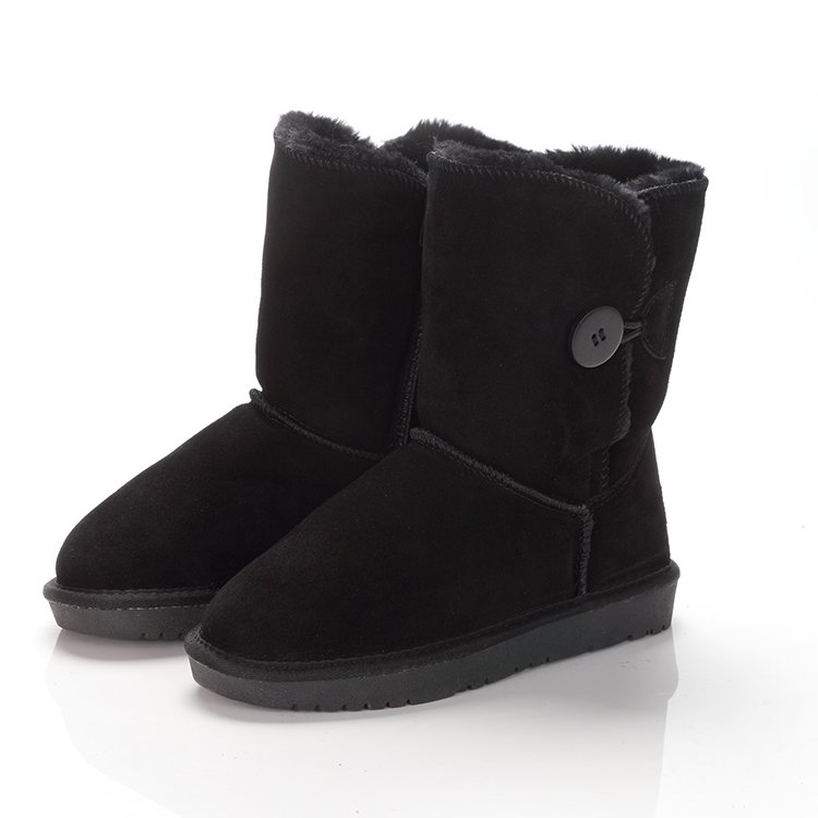 elegant factory price winter durable Warm Sheepskin Winter Snow Boots for man