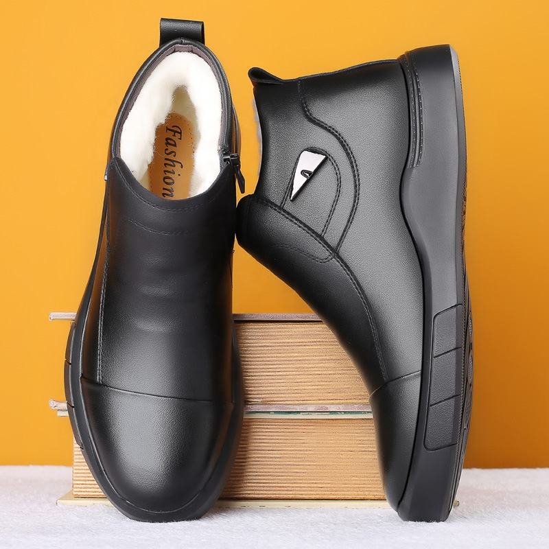 Boots Mens 2022 Best Selling Safety S3 Steel Toe Upper Leather Safety Boots Mens Heavy Duty