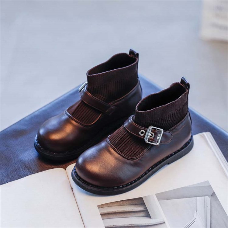 Wholesales Hot Products Kids Retro Short Boots Low Cylinder Boots Winter Boots
