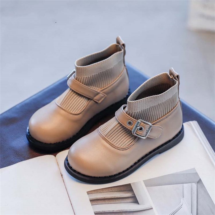 Wholesales Hot Products Kids Retro Short Boots Low Cylinder Boots Winter Boots