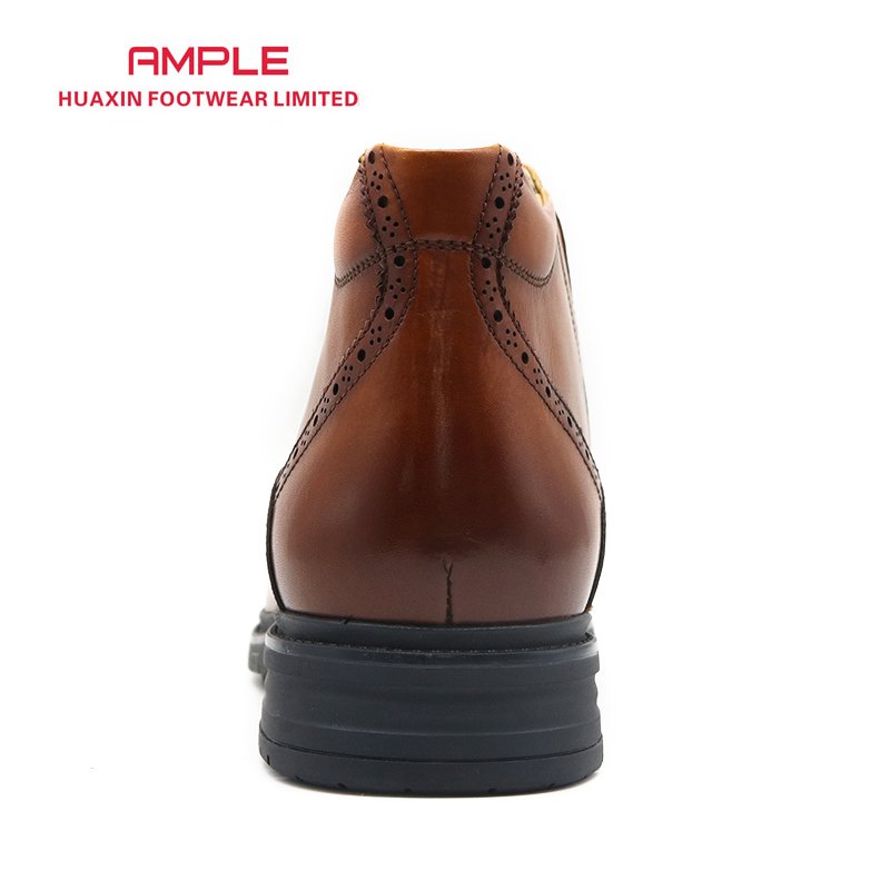 AMPLE Quality italy Wholesale Men's Ankle chelsea boots genuine leather men leather boots for men