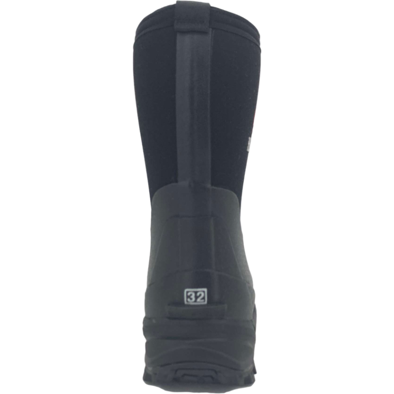 Super Warm Insulate kids Outdoor Neoprene Boots Anti-slip Waterproof Fleece Lining Rubber Wellington