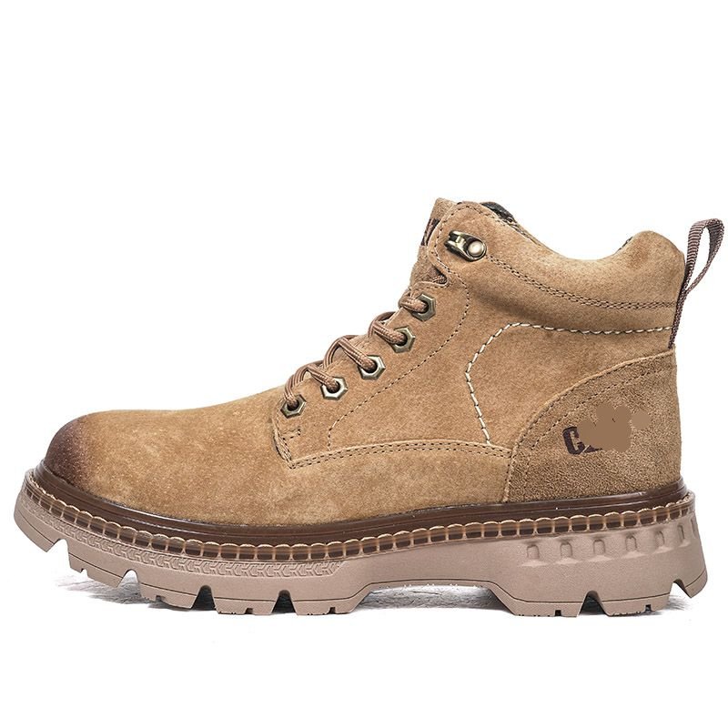 high quality new men's safari boots for men high quality top leather outdoor ankle boot shoes hiker brand pig skin 45# brand