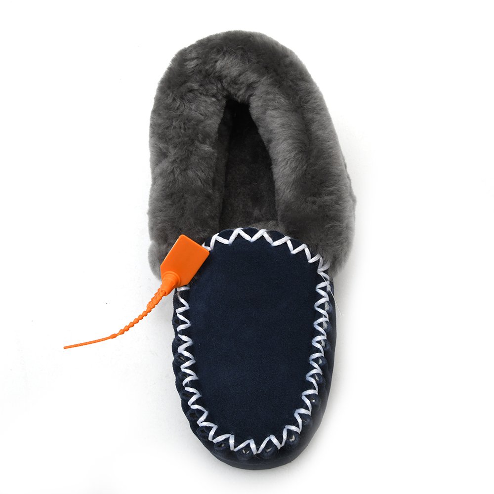 Lovely Style Women Flat Indoor Plush Warm Genuine Sheepskin Snow Boots for Wedding Customized Bridesmaid Slippers