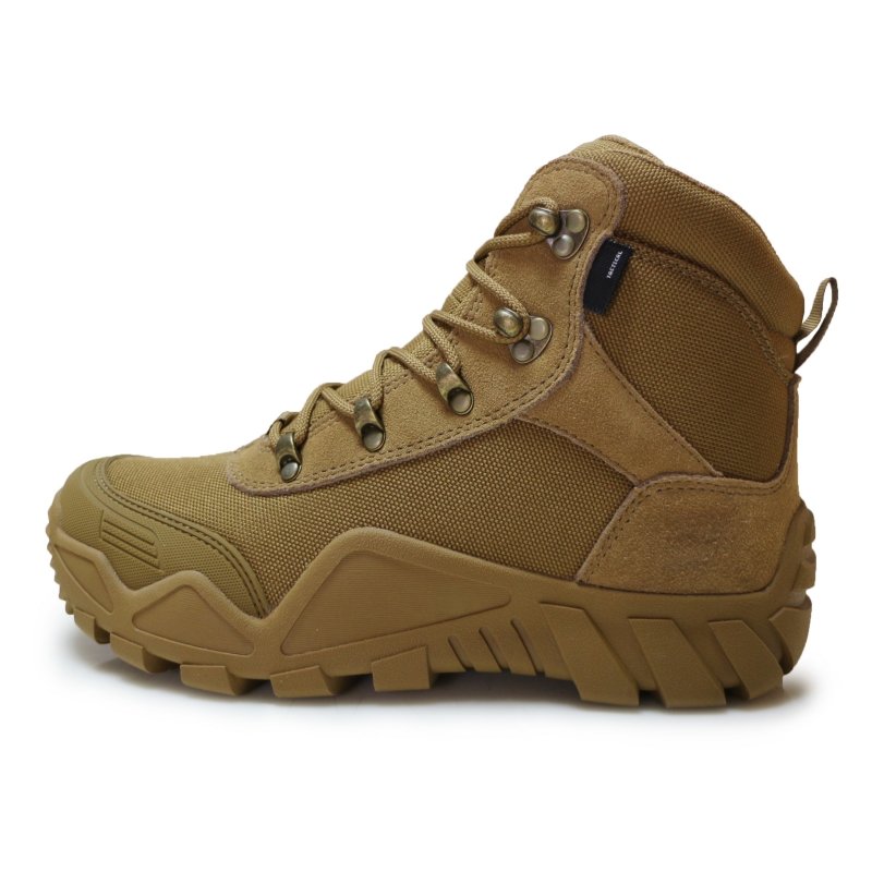 Hot Sales Breathable Hiking Boots Outdoor Tactical Boots Waterproof Combat Boots for Men and Women