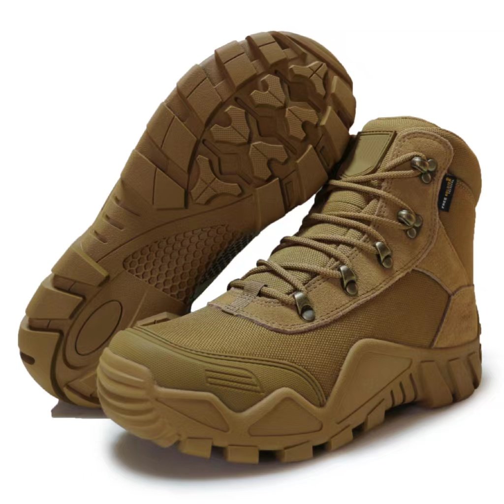 Hot Sales Breathable Hiking Boots Outdoor Tactical Boots Waterproof Combat Boots for Men and Women