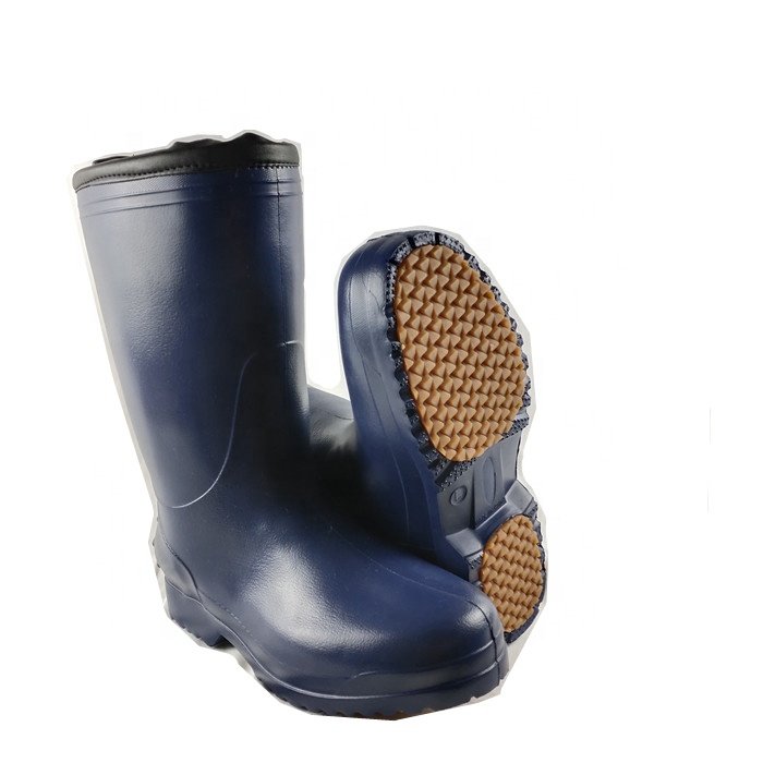 Dark Blue Cheap EVA High Quality Safety Rain Boots waterproof Boots Men's Boots