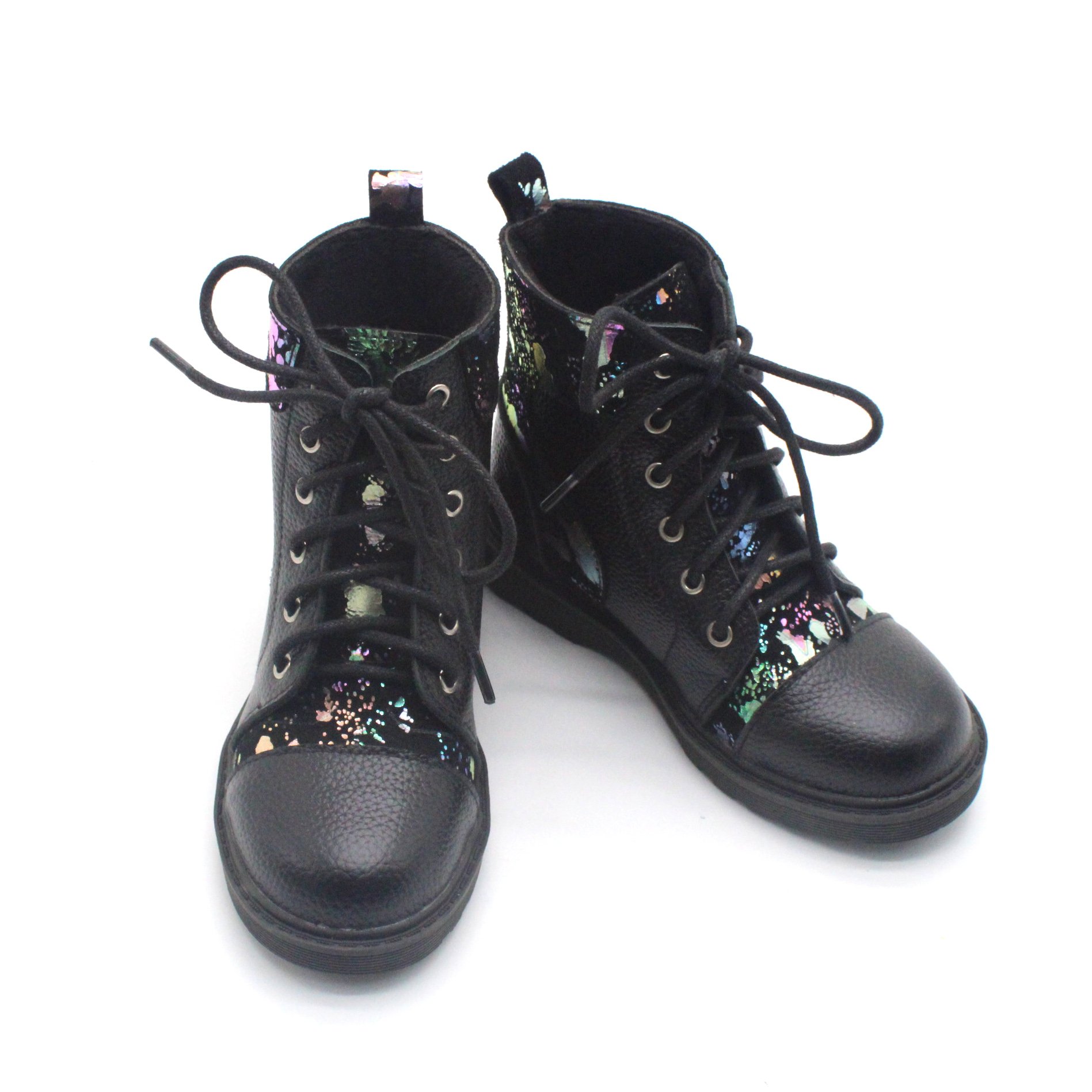 Girls Snow Boots Snow Shoes Genuine Leather for Kids Custom Winter Spring Plush Style Color fashion kids boot