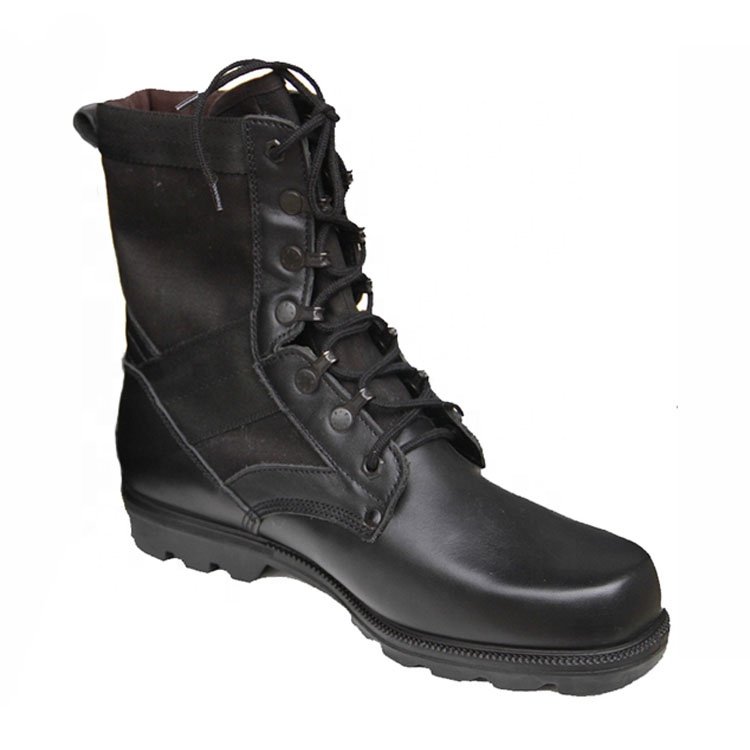 New Work Safety Boots Outdoor Training Boots Men's and Women's Mesh Large Size Zipper Black Ultralight Wear-resistant