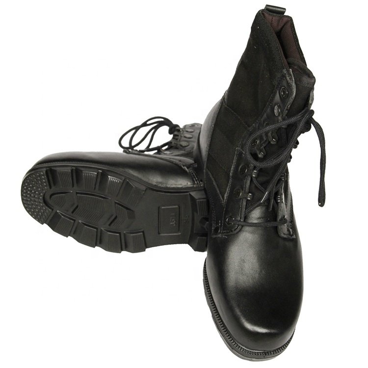 New Work Safety Boots Outdoor Training Boots Men's and Women's Mesh Large Size Zipper Black Ultralight Wear-resistant