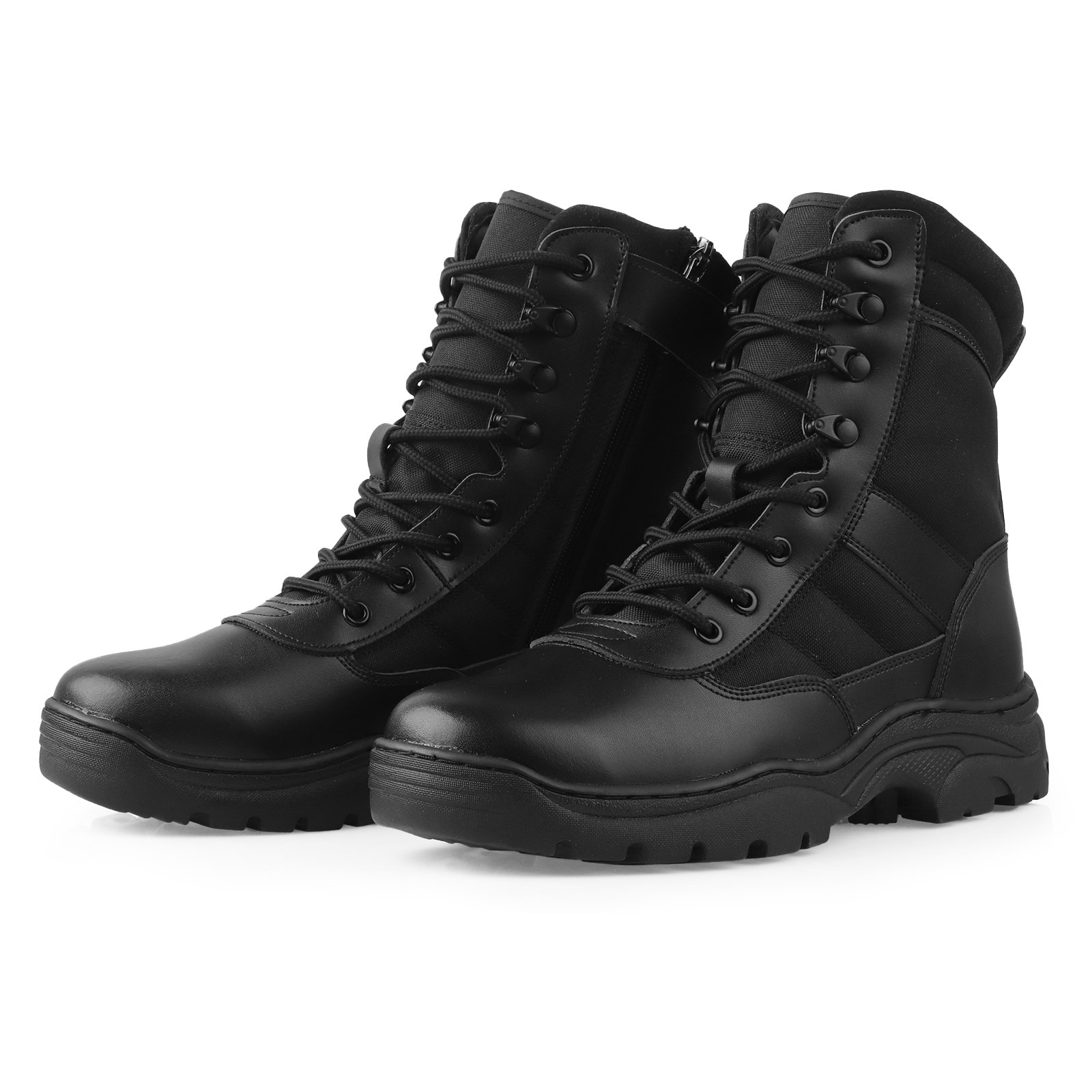 Wholesale Side Zipper High Cut Highquality Outdoor Hiking Shoes Waterproof Anti Slip Tactical Hiking Boots