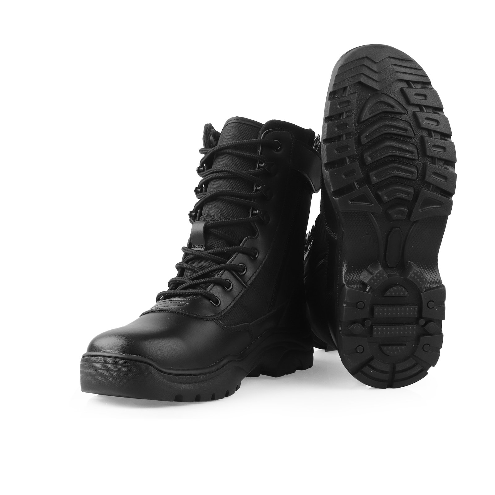 Wholesale Side Zipper High Cut Highquality Outdoor Hiking Shoes Waterproof Anti Slip Tactical Hiking Boots