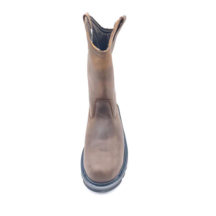 Steel Toe Anti Oil Chemical Damage Hightop Shoes Work Safety Boots Men