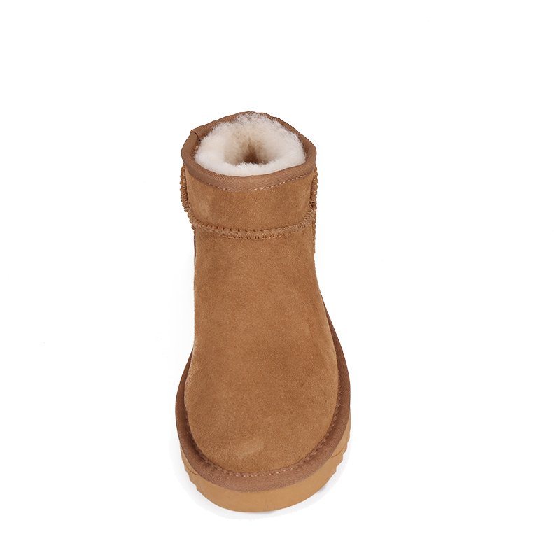 Classic winter season ladies Australia merino sheepskin ugh ankle snow boots for women