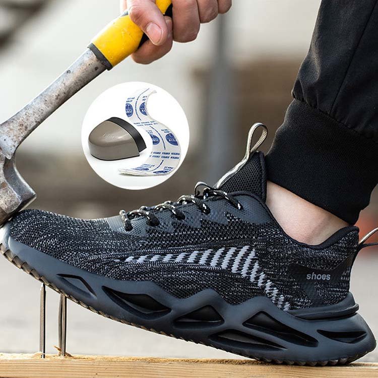 Latest 2024 High Quality Industrial Comfortable Toe Protect Construction Work Import PU Safety Shoes Construction Boot for Men