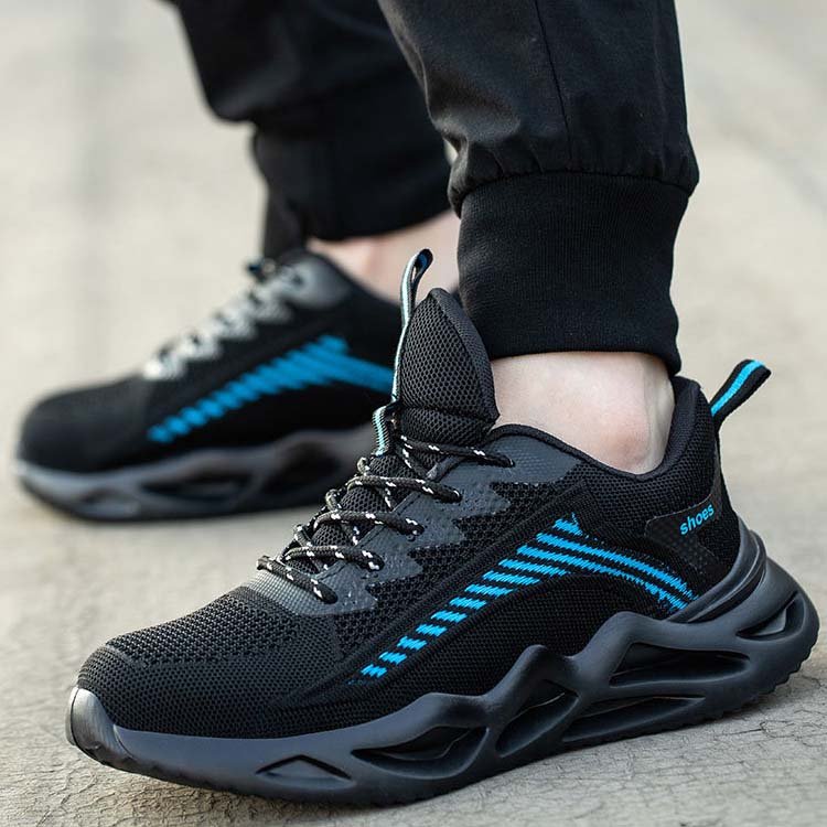 Latest 2024 High Quality Industrial Comfortable Toe Protect Construction Work Import PU Safety Shoes Construction Boot for Men