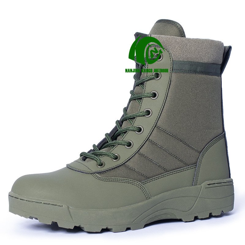 Kango hot selling boots green tactical boots for men