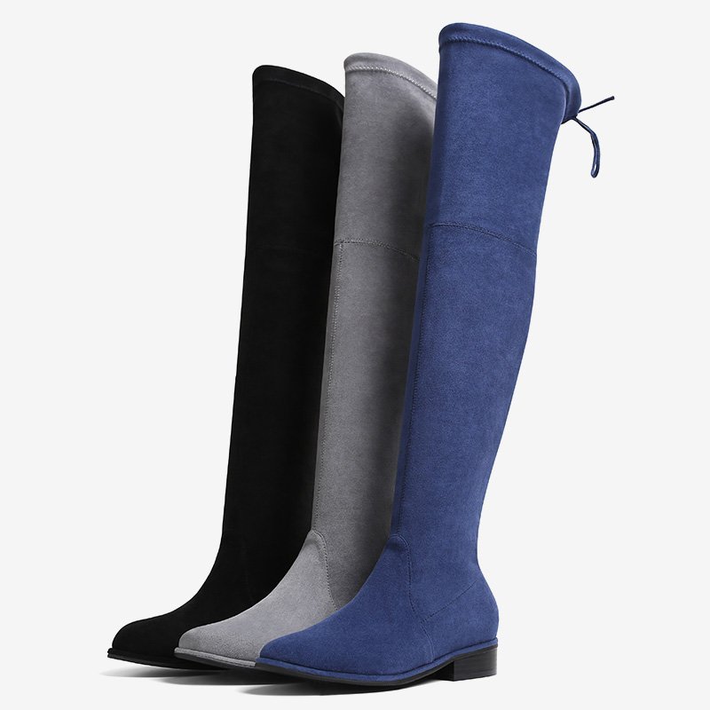 Colorful Patent Leather Knee High Ladies Long Boots women over the knee boots