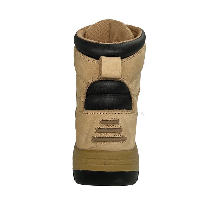 Super durable yellow first layer leather SBP Steel Head steel bottom industrial protective boots