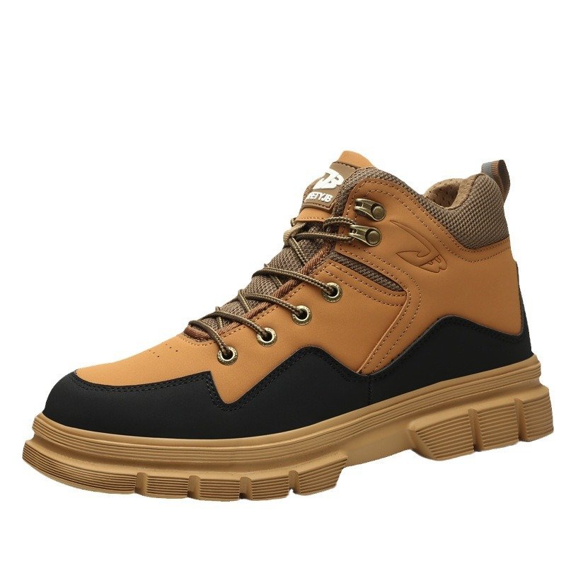 winter boots safety shoes men for work Black Shoes Safety Boots for Men work boots Protective Steel Toe Shoe zapatos mujer