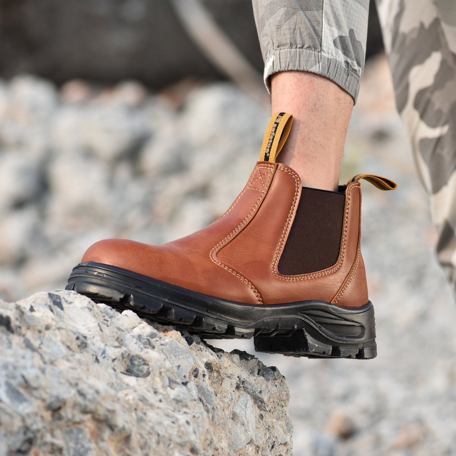 Stainless Steel Toe Cap Israel Safety Shoes Slip On Steel Cap Safety Boots Work Boots
