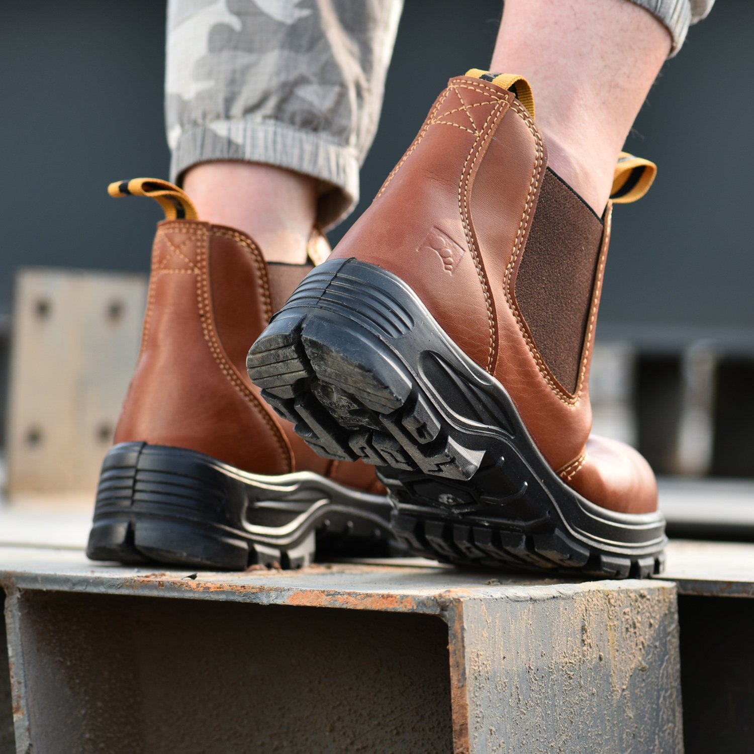 Stainless Steel Toe Cap Israel Safety Shoes Slip On Steel Cap Safety Boots Work Boots