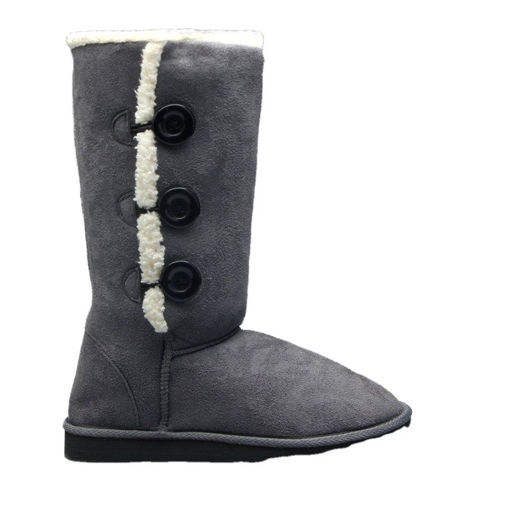 winter snow boots for women 2022 TPR sole faux fur lining casual snow boots