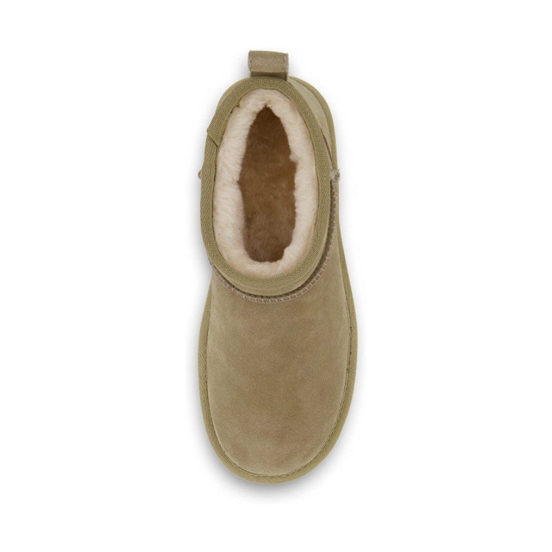 Wholesale Winter Outdoor Genuine Leather Anti Slip Girl Warm Furry Fur Short Snow Board Boots Women Support customization