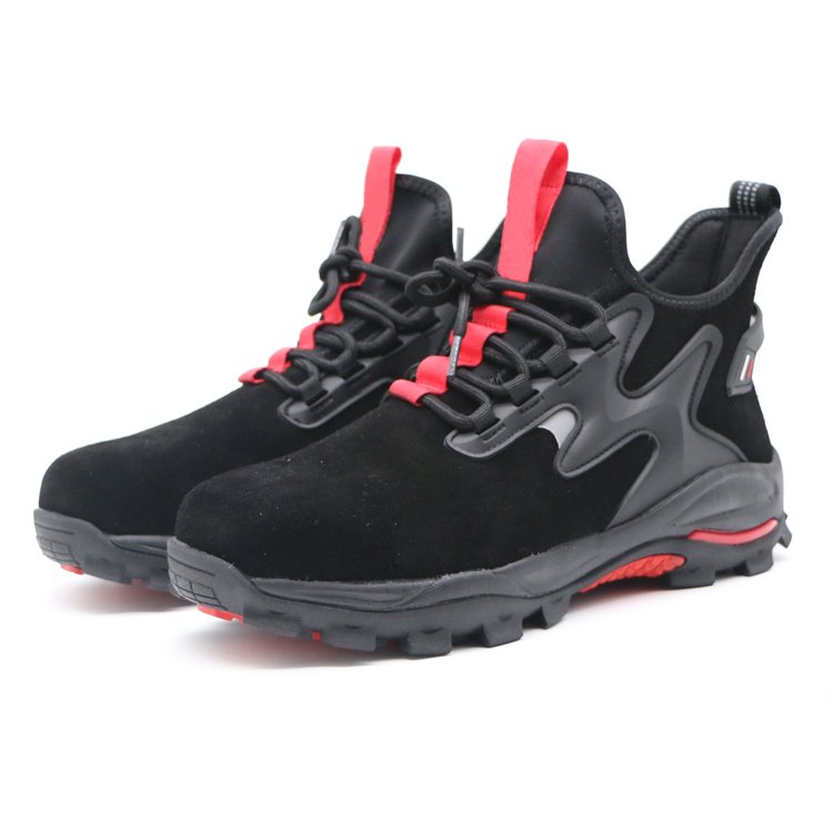 ENTE SAFETY New design safety boots plastic toe cap mental free working cat safety water proof shoes