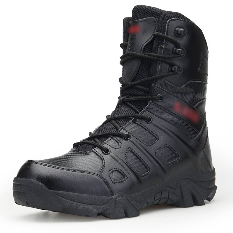 MenTactical Boots 8 Inches Lightweight Combat Boots Durable Suede Leather Work Desert Boots