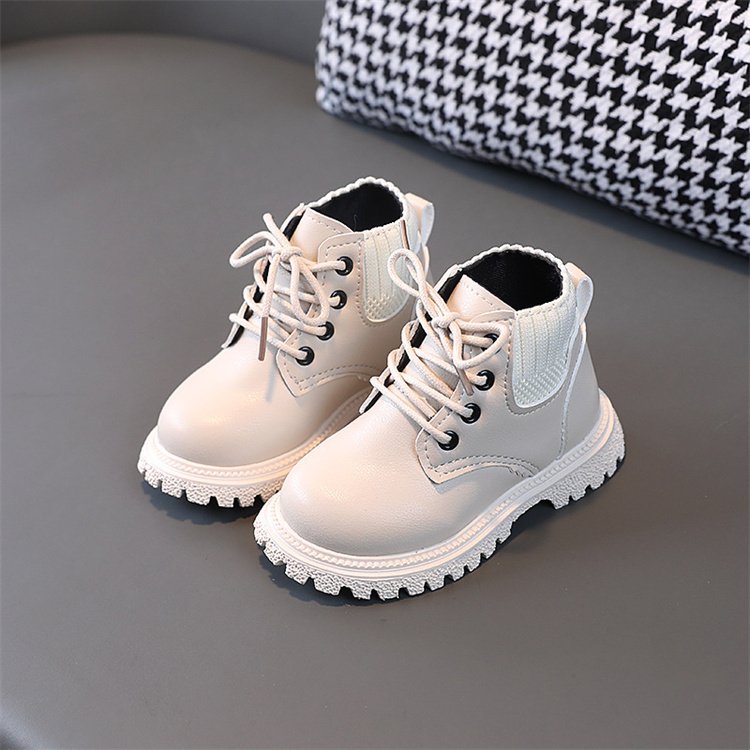 boy's girl's fashion kids solid color ankle boots designer boots for kids