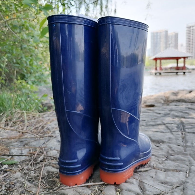 wholesale cheap men shoes 100% waterproof pvc rain boots for men