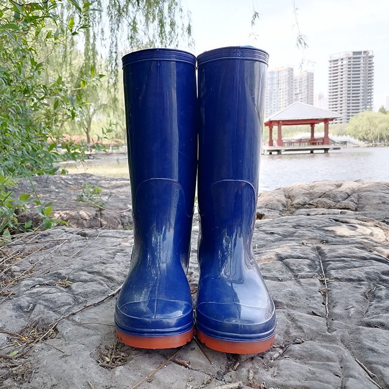 wholesale cheap men shoes 100% waterproof pvc rain boots for men