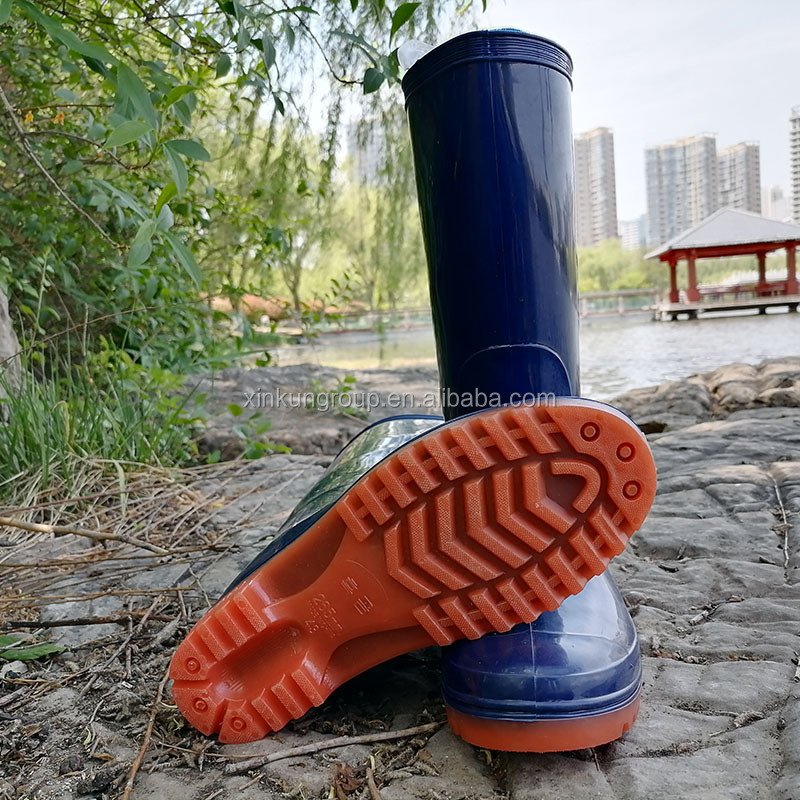 wholesale cheap men shoes 100% waterproof pvc rain boots for men