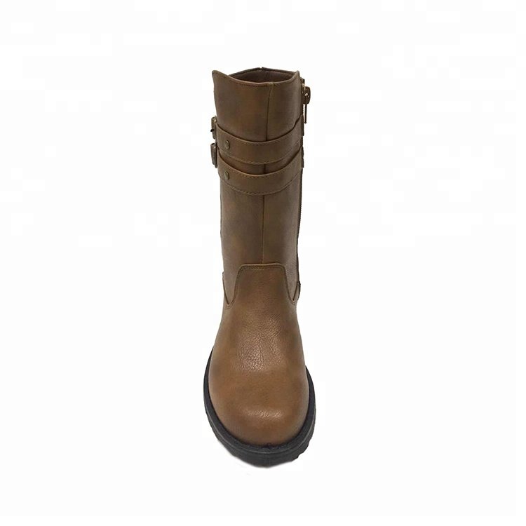 Wholesale Girls Leather Snow Boots For Kids