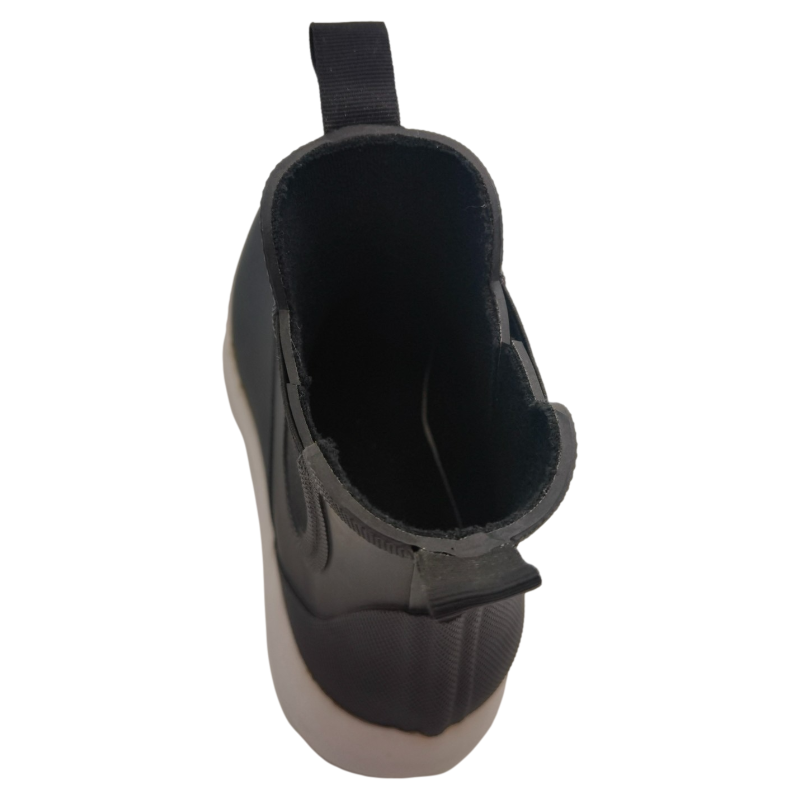 New Style Waterproof Lady Gumboots Black Rubber Sport Shoes Light-weight Ankle Women Chelsea Rain Boots