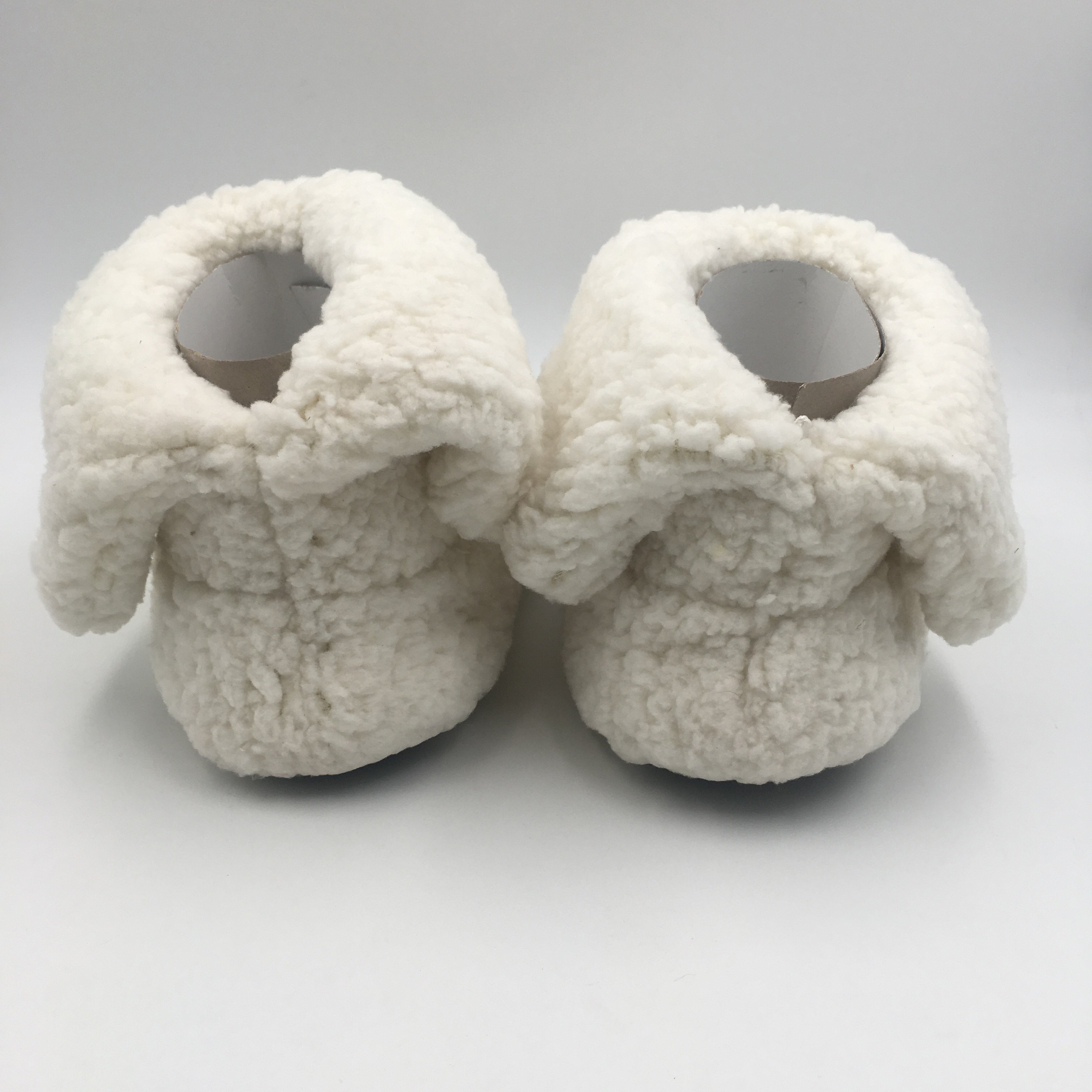 Women's fur lined cozy winter pajama bedroom ankle boots slippers