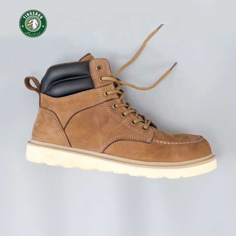 Durable,Oil/Skid Resistant Steel Toe Work Boots Safety Industrial Construction Men's Steel Toe Safety Boots