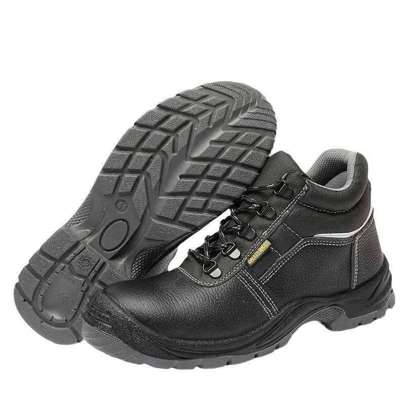 Hot Sale Anti-slip Wear-resistant Comfortable Breathable Safety Boots Wholesale Large Size Steel Toe Safety Boots
