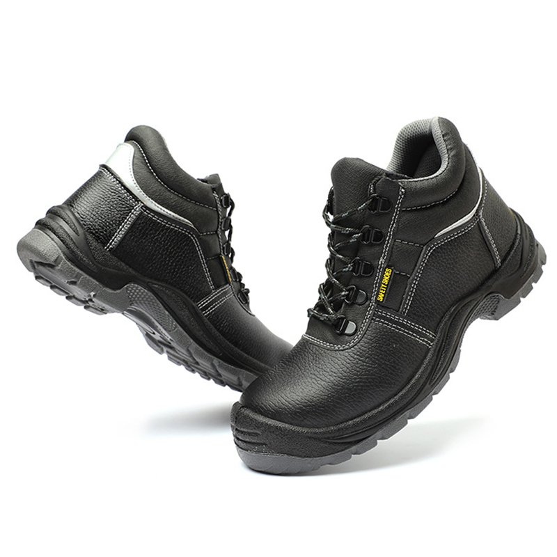 Hot Sale Anti-slip Wear-resistant Comfortable Breathable Safety Boots Wholesale Large Size Steel Toe Safety Boots