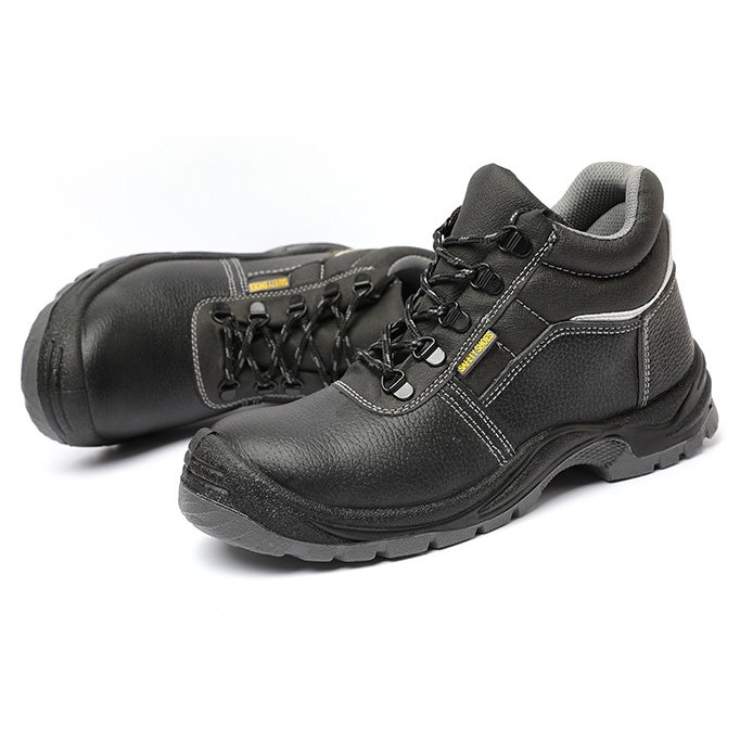 Hot Sale Anti-slip Wear-resistant Comfortable Breathable Safety Boots Wholesale Large Size Steel Toe Safety Boots