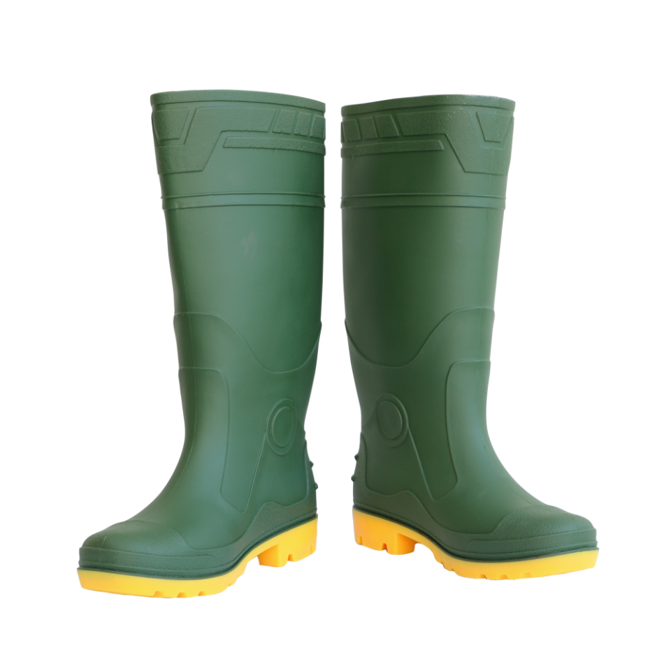 Keep Your Feet Dry and Your Look on Trend with Our Customizable Rain Shoes Green Yellow Black Red Rain Boots