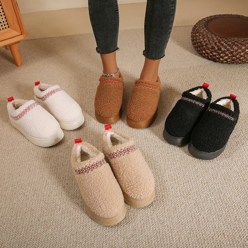 Fashion Women's Shoes Winter Boot Sofe Eva Shoes For Women Home Flutty Fur Slippers Wholesale