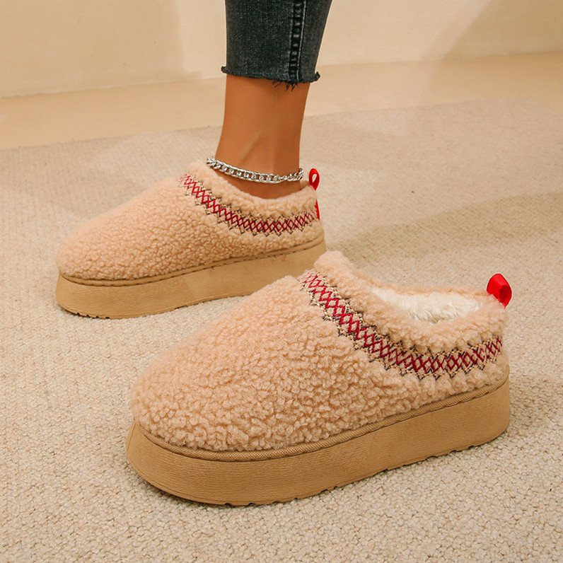 Fashion Women's Shoes Winter Boot Sofe Eva Shoes For Women Home Flutty Fur Slippers Wholesale